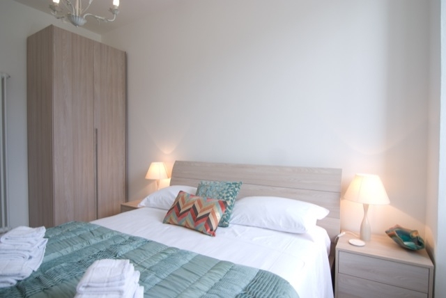 master bedroom with lake views