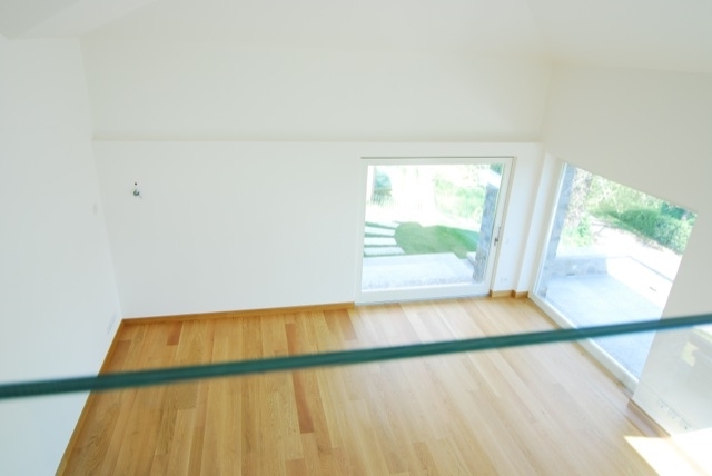 light filled one plan living with atrium