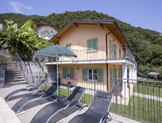 the 4 units seen from the pool
