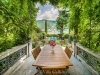 Al fresco dining on main terrace